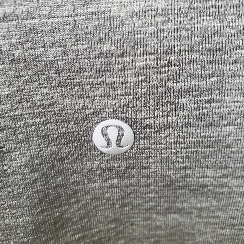 Lululemon Metal Vent Tech Half Zip Pullover Graphite Ventilated Mesh Mens XL